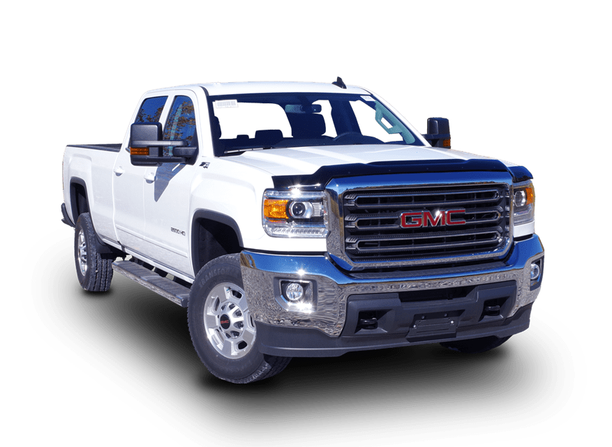 White GMC Truck